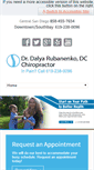 Mobile Screenshot of drrubychiropractic.com